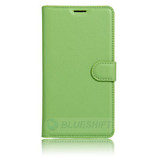 Galaxy J7 Prime      Pu Wallet Case    [Green]