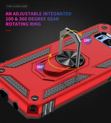 Samsung Galaxy S8      Military Armour Case    Red