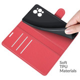 Oppo Find X3 Pro      Pu Wallet Case    [Red]