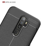 OPPO A5 2020/A9 2020 Leather Texture Case Navy