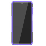 Samsung Galaxy M51      Heavy Duty Case    Purple