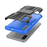 Samsung Galaxy A70      Heavy Duty Case    Blue