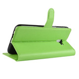 Galaxy J6Plus/J6+      Pu Wallet Case    [Green]