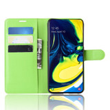 Galaxy A80/A90      Pu Wallet Case    [Green]