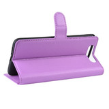 Galaxy A80/A90      Pu Wallet Case    [Purple]