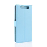 Galaxy A80/A90      Pu Wallet Case    [Lightblue]