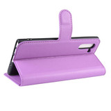 Galaxy Note 10      Pu Wallet Case    [Purple]