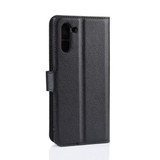 Galaxy Note 10      Pu Wallet Case    [Black]
