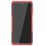 Samsung Galaxy M51      Heavy Duty Case    Red