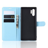 Galaxy Note 10 Plus      Pu Wallet Case    [Lightblue]