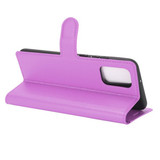 Galaxy A02S      Pu Wallet Case    [Purple]