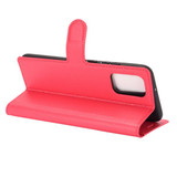 Galaxy A02S      Pu Wallet Case    [Red]