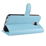 Galaxy J6      Pu Wallet Case    [Lightblue]