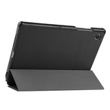 Samsung Galaxy Tab A8 10.5 (2021) X200    Tri-Fold PU Case    Black