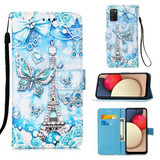 Samsung Galaxy A02S      Designer PU Case      EiffelTower