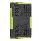 Samsung Galaxy Tab A8 10.5 (2021) X200    Heavy Duty Case    Green