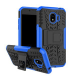 Samsung Galaxy J2 Pro 2018      Heavy Duty Case    Blue