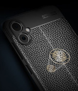 Samsung Galaxy A05      Leather Texture Case    Navy