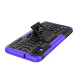 Samsung Galaxy A10      Heavy Duty Case    Purple