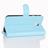 Galaxy J7 Pro/J7 2017      Pu Wallet Case    [Lightblue]