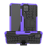 Samsung Galaxy A12      Heavy Duty Case    Purple