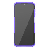 Samsung Galaxy A12      Heavy Duty Case    Purple