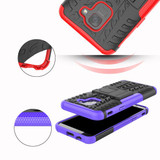 Samsung Galaxy J6      Heavy Duty Case    Blue