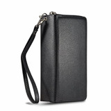 Samsung Galaxy S21 Ultra      Zipper Wallet Case    Black