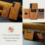 Samsung Galaxy S23      Magnetic Wallet    Brown