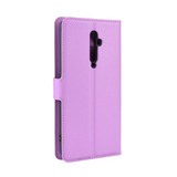 Oppo Reno2 Z      Pu Wallet Case    [Purple]