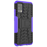 Samsung Galaxy A02S      Heavy Duty Case    Purple