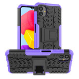 Samsung Galaxy A04      Heavy Duty Case    Purple