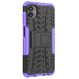 Samsung Galaxy A04      Heavy Duty Case    Purple