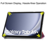 Samsung Galaxy Tab A9+ X210    Designer Tri-Fold Case      Galaxy