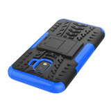 Samsung Galaxy J2 Core      Heavy Duty Case    Blue