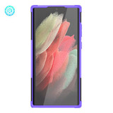 Samsung Galaxy S22 Ultra      Heavy Duty Case    Purple