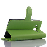 Galaxy J3 2016      Pu Wallet Case    [Green]