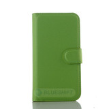 Galaxy J3 2016      Pu Wallet Case    [Green]