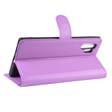 Galaxy Note 10 Plus      Pu Wallet Case    [Purple]