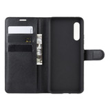 Galaxy A90 5G      Pu Wallet Case    [Black]
