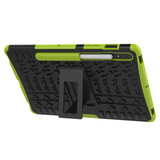 Samsung Galaxy Tab S9 X710    Heavy Duty Case    Green