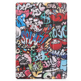 Samsung Galaxy Tab S9+ X810    Designer Tri-Fold Case      Graffiti