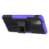 Samsung Galaxy A72      Heavy Duty Case    Purple