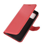 Galaxy A31      Pu Wallet Case    [Red]