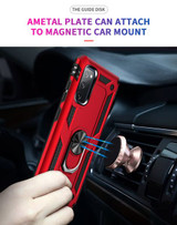 Samsung Galaxy S20 FE      Military Armour Case    Red