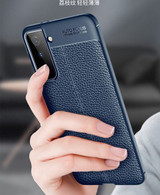 Samsung Galaxy S21      Leather Texture Case    Black