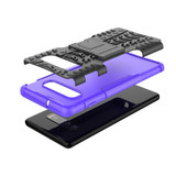 Samsung Galaxy S10 Plus      Heavy Duty Case    Purple