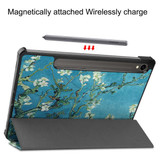 Samsung Galaxy Tab S9 X710    Designer Tri-Fold Case      PlumTree