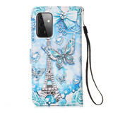 Samsung Galaxy A72      Designer PU Case      EiffelTower