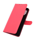 Galaxy A42      Pu Wallet Case    [Red]